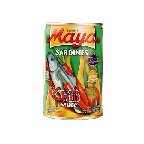 MAYA SARDINES CHILI 425 G